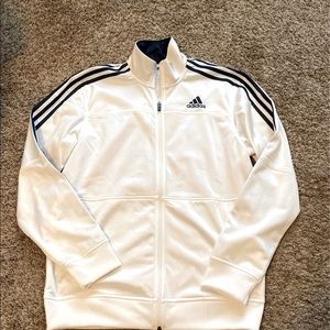 Adidas Track Jacket in White